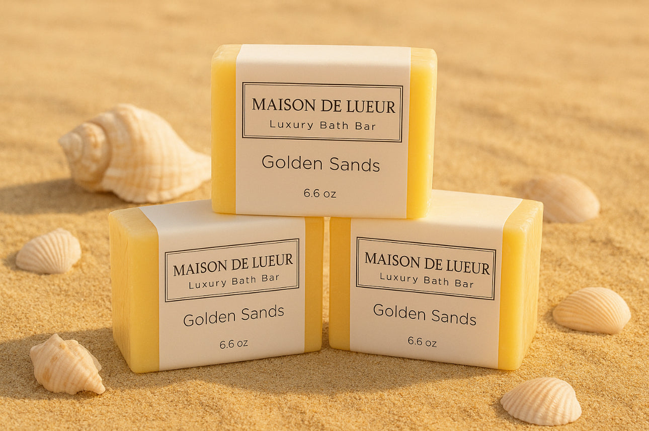 Golden Sands Luxury Bath Bar