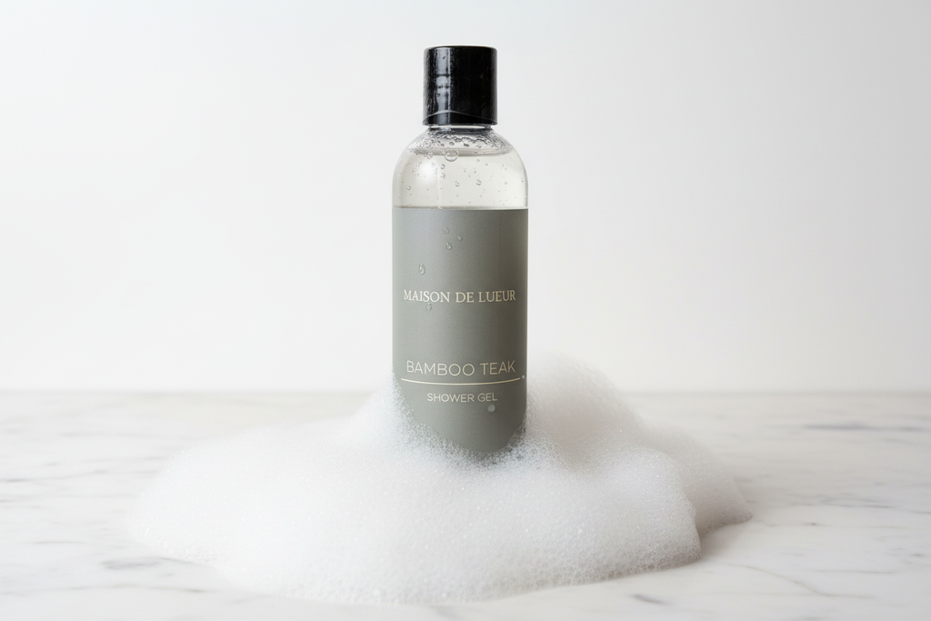 Bamboo Teak Shower Gel with Bubbles